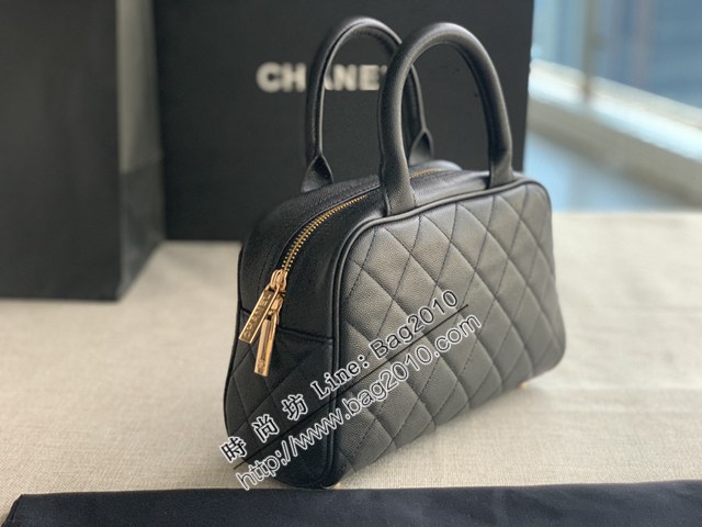 Chanel專櫃新款希望爾頓手提包 香奈兒顆粒小球紋系列手袋AS3034 djc6531